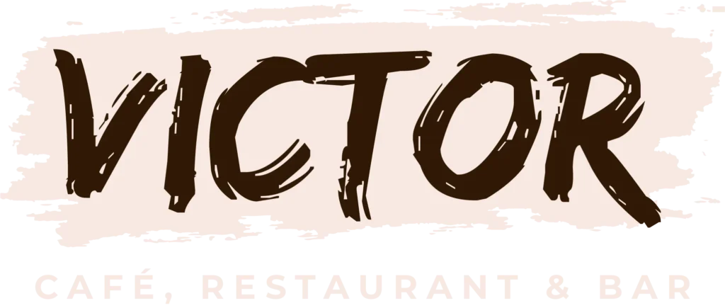Logo Victor cafe, restaurant og bar i Fredrikstad
