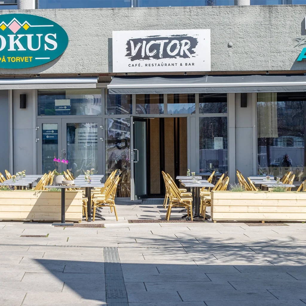 Bilde av uteserveringen til Victor Cafe, Restaurant og Bar